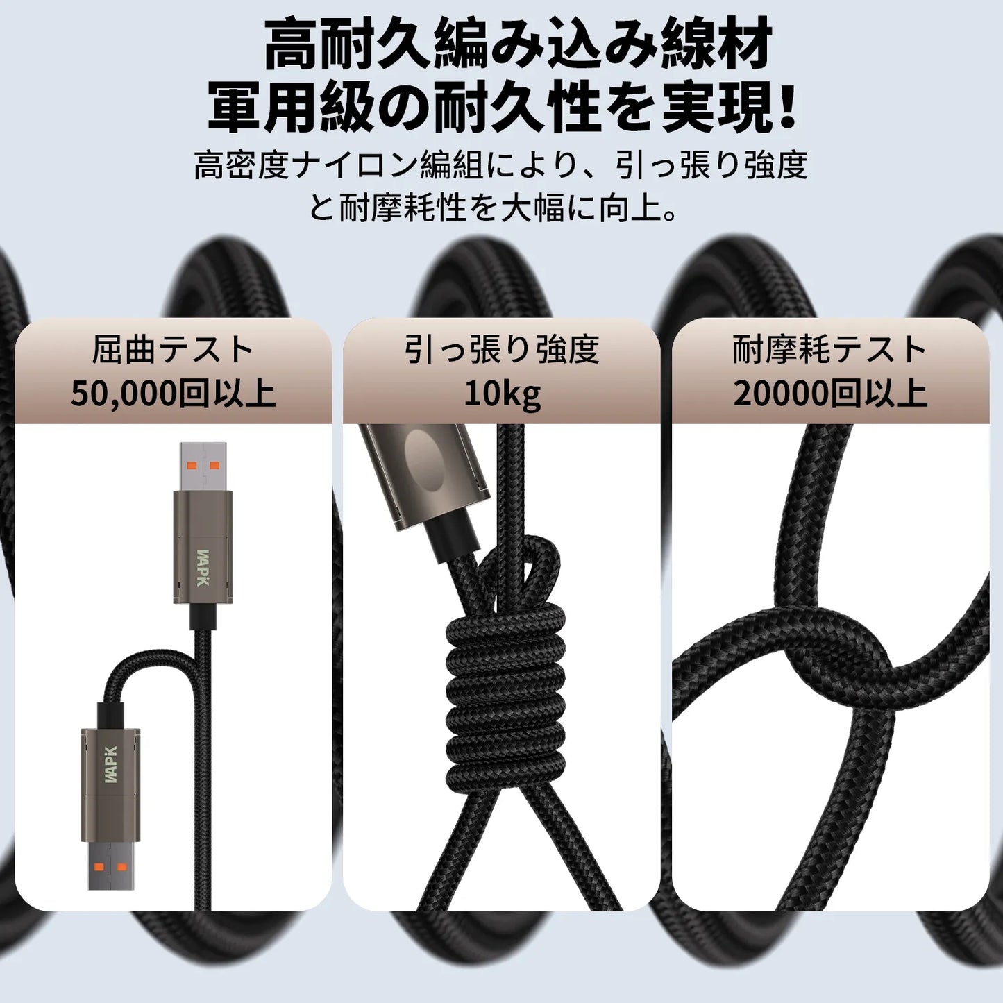 4-in-1磁気データケーブル